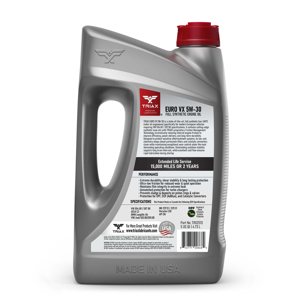 5W-30 Full Synthetic Ester (5 Quart) Y388696