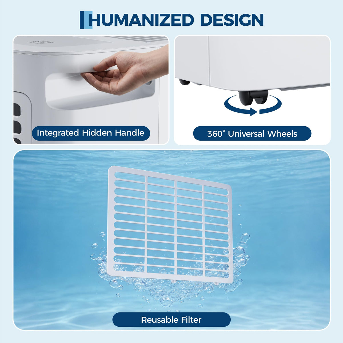 50 Pints Dehumidifier with Auto Defrost, 24H Timer, Auto Shut off X4714