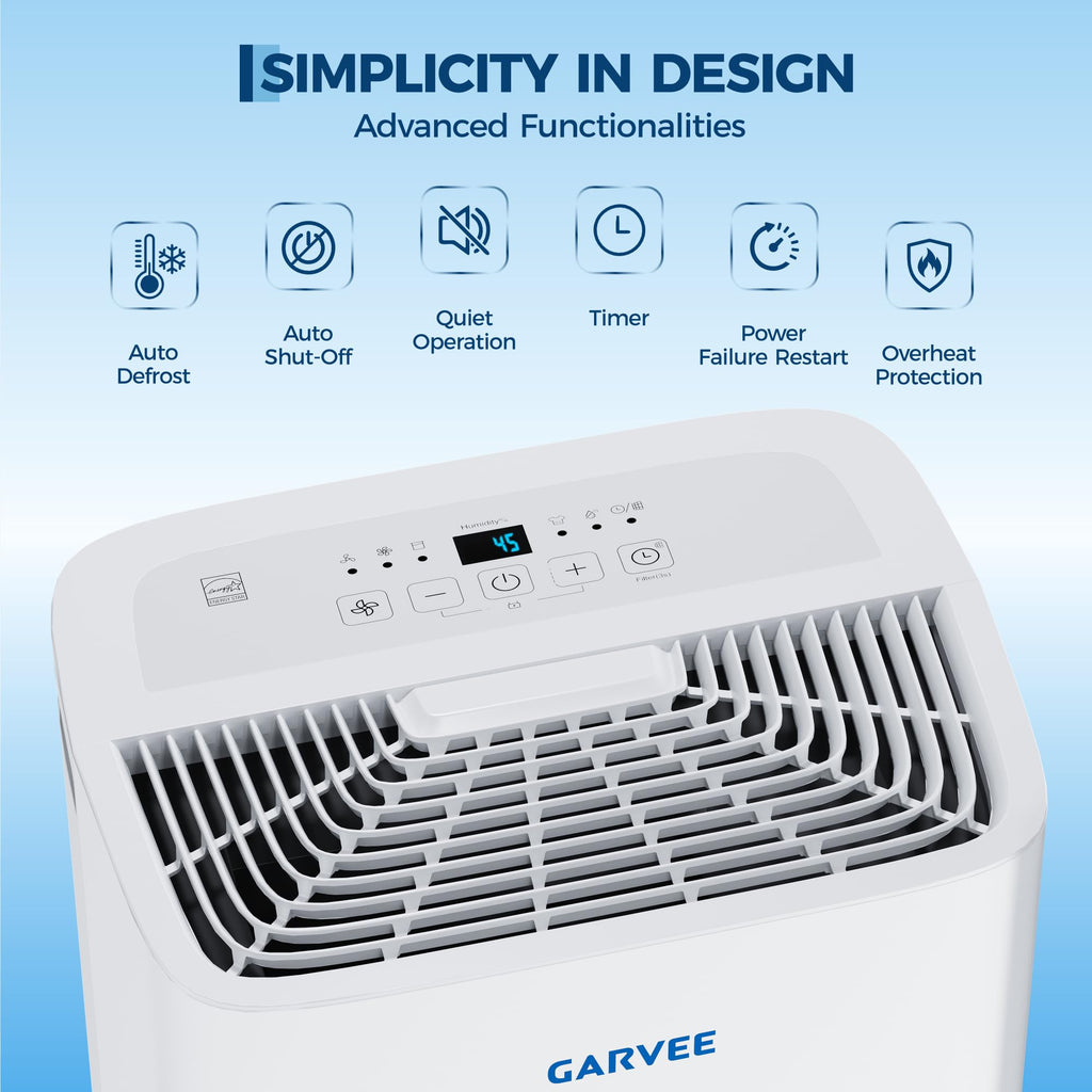 50 Pints Dehumidifier with Auto Defrost, 24H Timer, Auto Shut off X4714