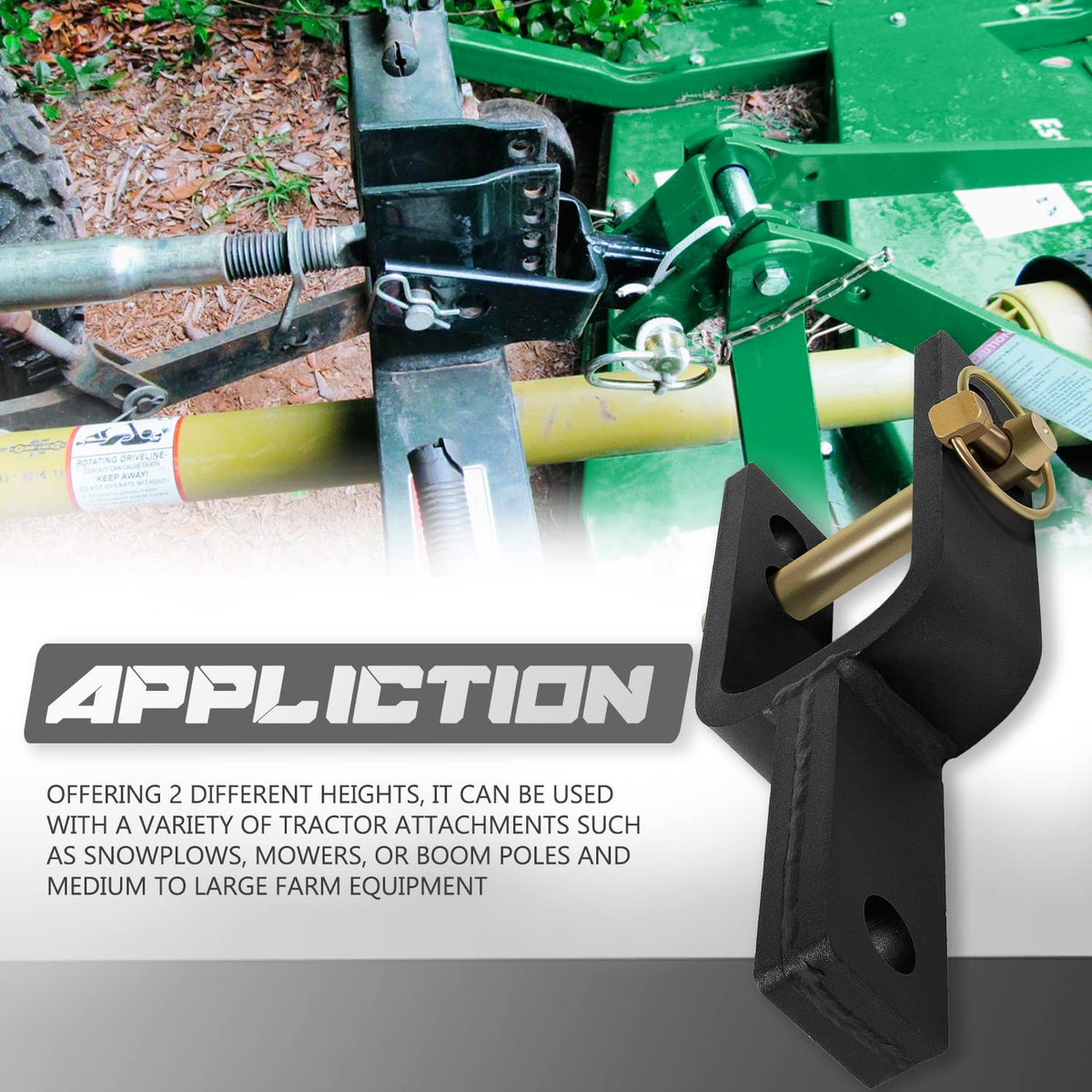 Category 1 3-Point Quick Hitch Adapter A95109
