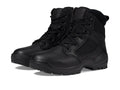 Black 6-Inch Side-Zip Work Boots V871873