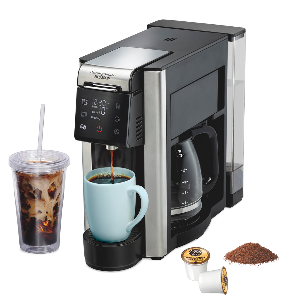 5-in-1 Drip & Single Serve Coffee Maker Q417459