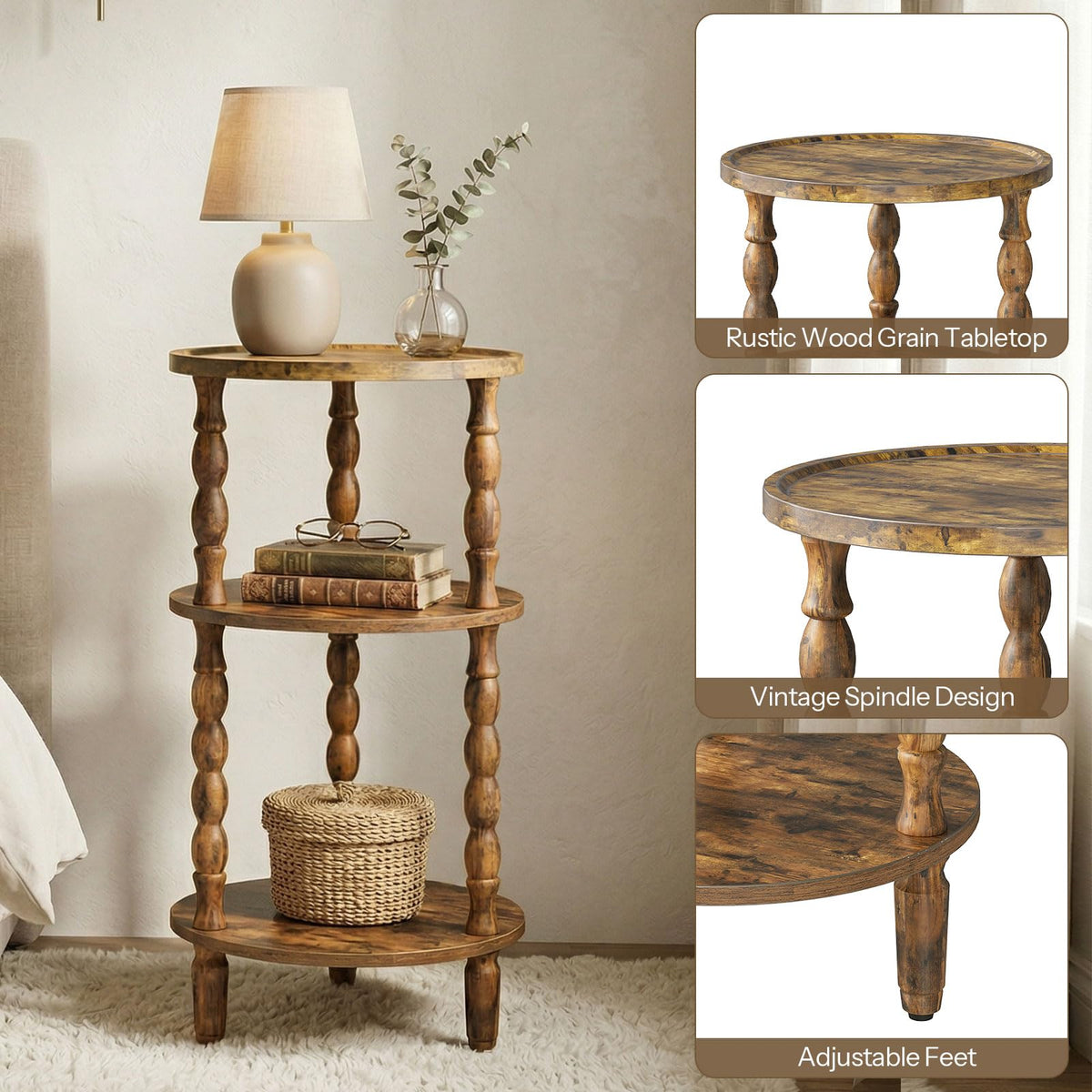 Small Round Side Table G6079