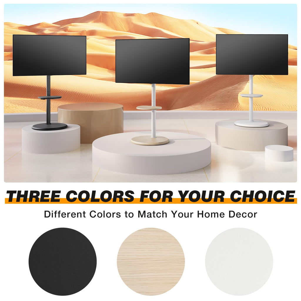 Rolling Mobile TV Stand for 32-65 Inch Flat Screen TVs B799673