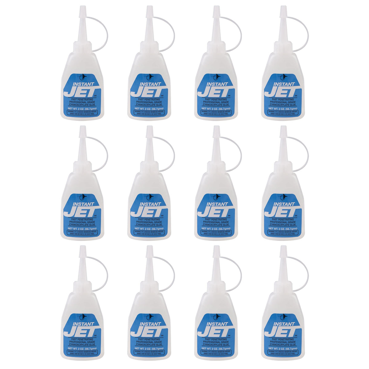 2 oz 12-Pack Fast-Action Multipurpose CA Adhesive Z316289