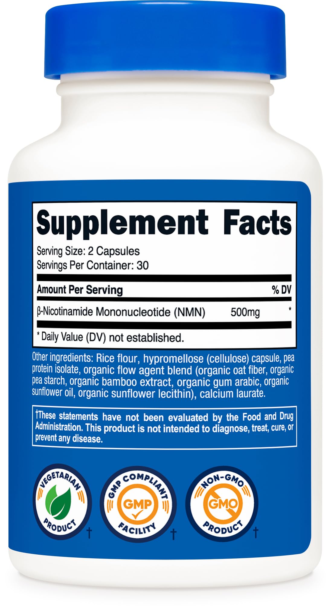NMN 500mg 60 Capsules H5657