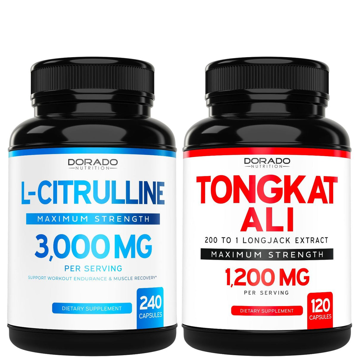L Citrulline 3000mg & L Arginine Nitric Oxide Supplement 120 Count D455822