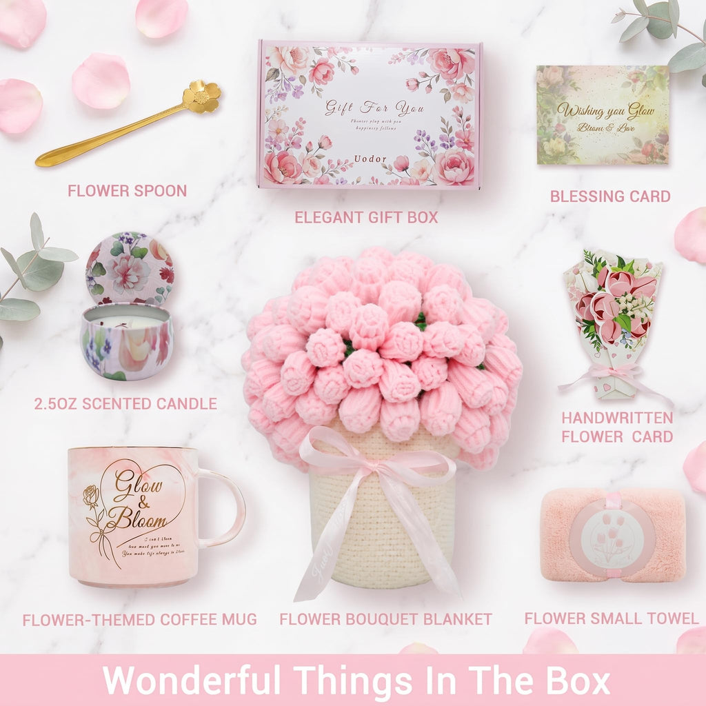 Pink Self Care Gift Basket N118
