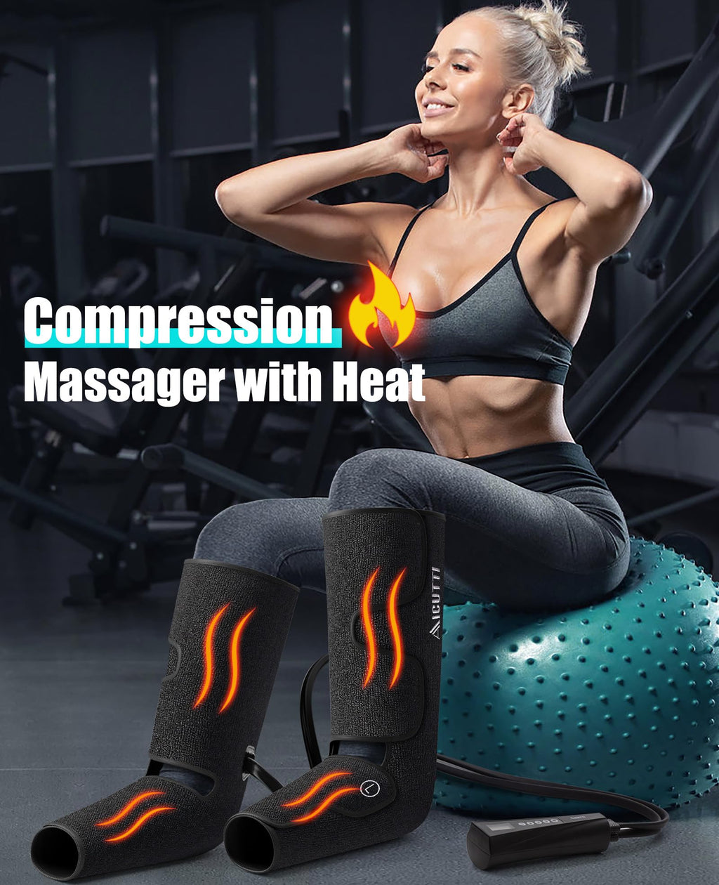 Full Leg Massager with Heat Y73256
