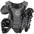 Youth Catcher's Gear Set with Helmet, Chest Protector & Leg Guards Y22056