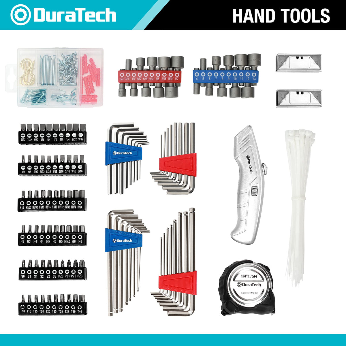 269-Piece Socket Wrench & Hand Tool Kit D91239