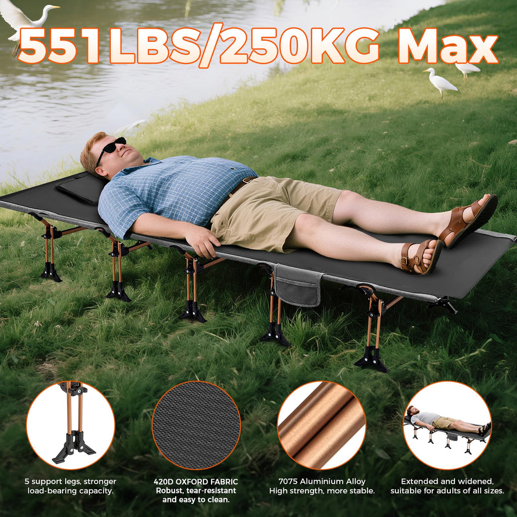 Lightweight Camping Cot D96672