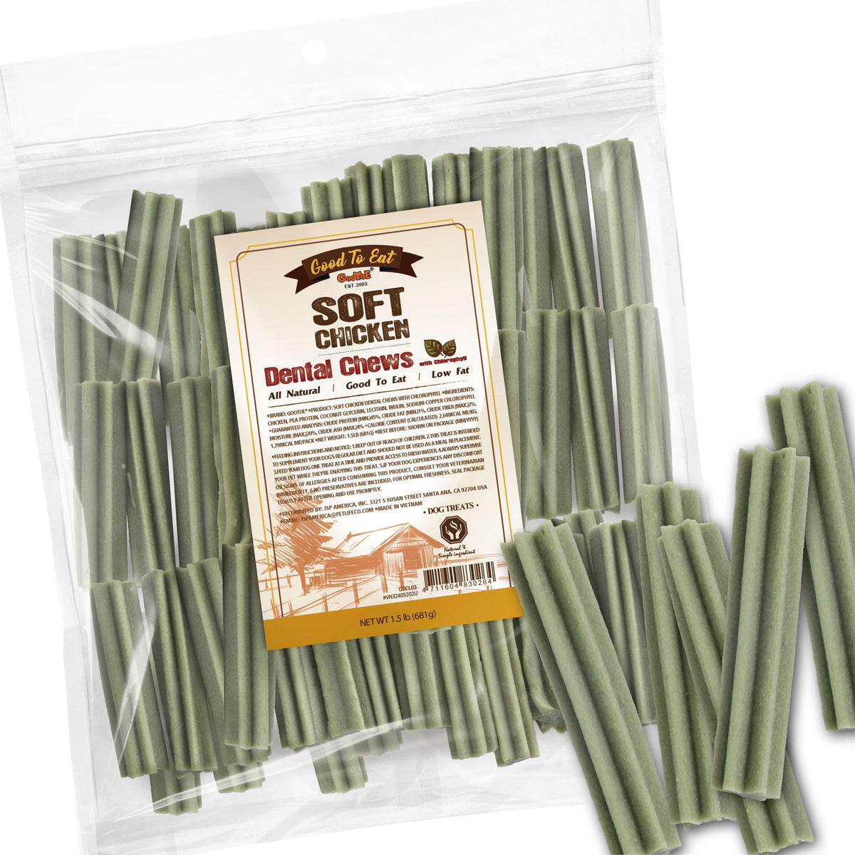 Soft Chicken Dog Treats 1.5 lb Z7545
