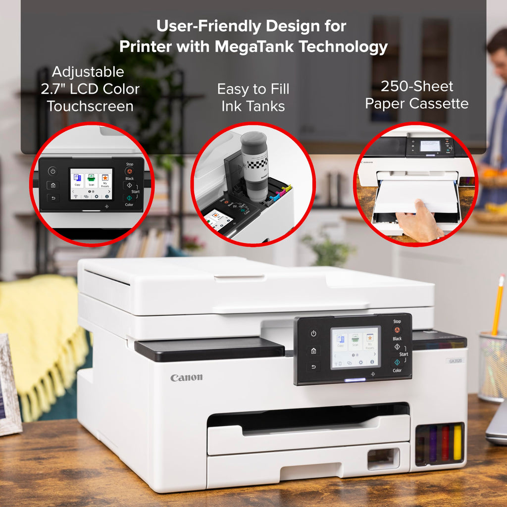 Wireless Color All-in-One Printer with Duplex Printing Z364