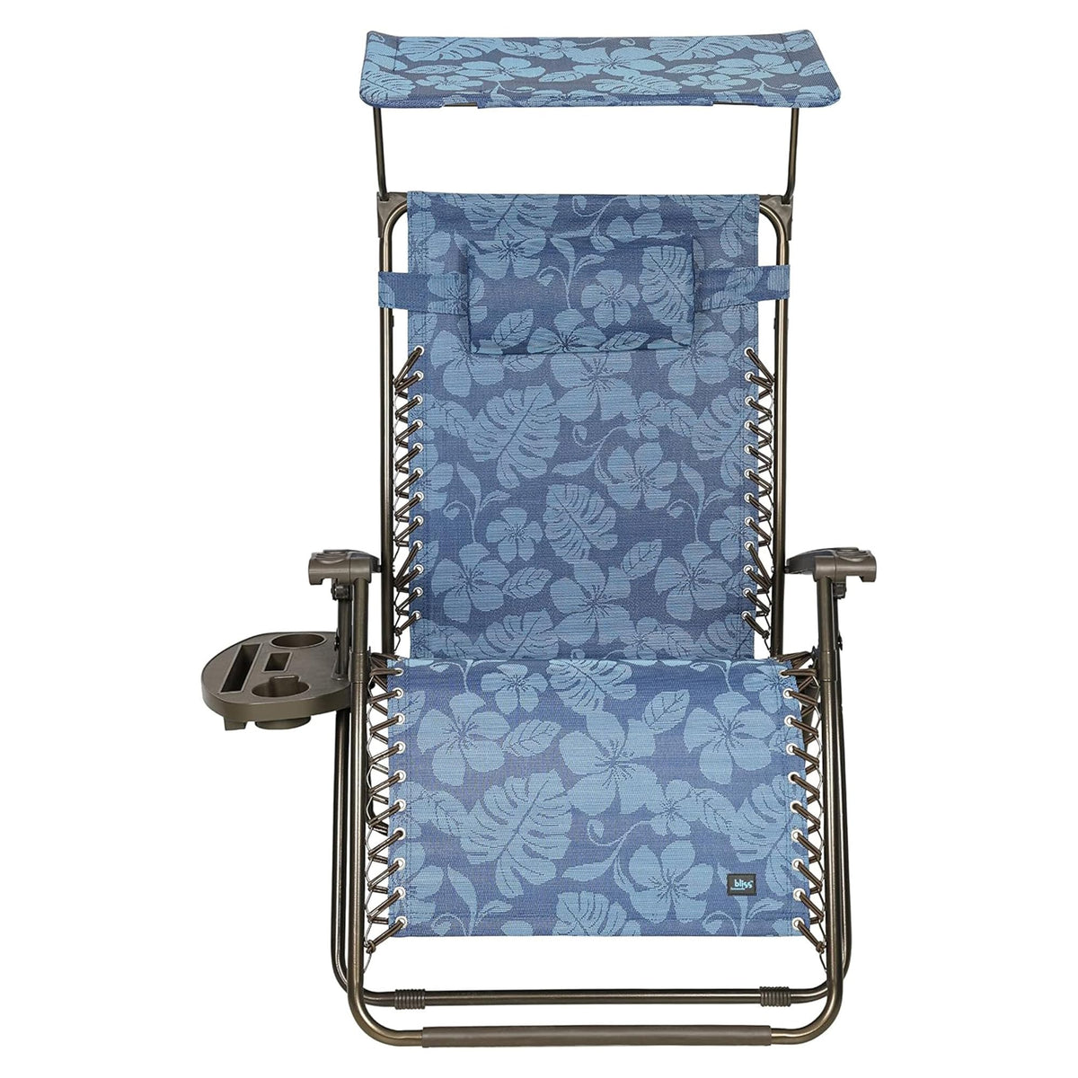 Blue Set of 2 Zero Gravity Outdoor Lounge Chair M297