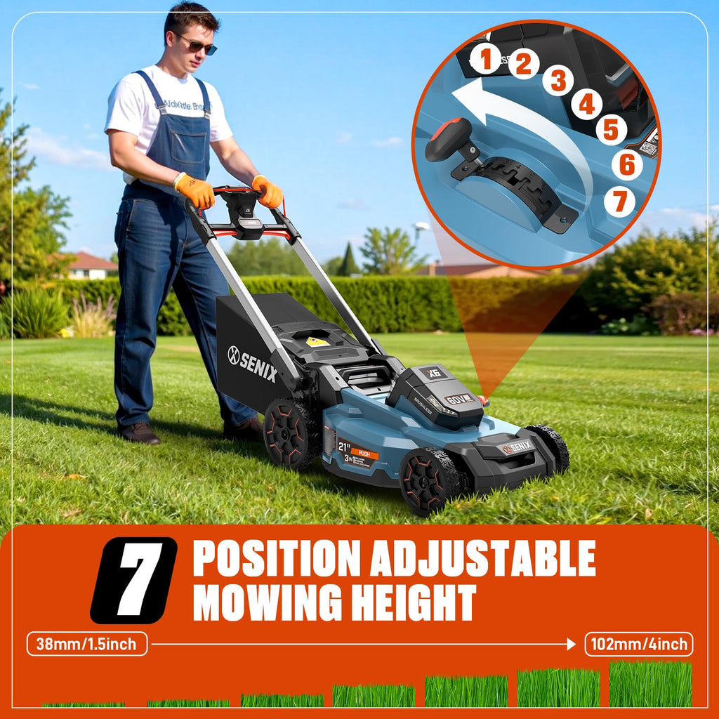 60V Electric Cordless Push Mower T791433