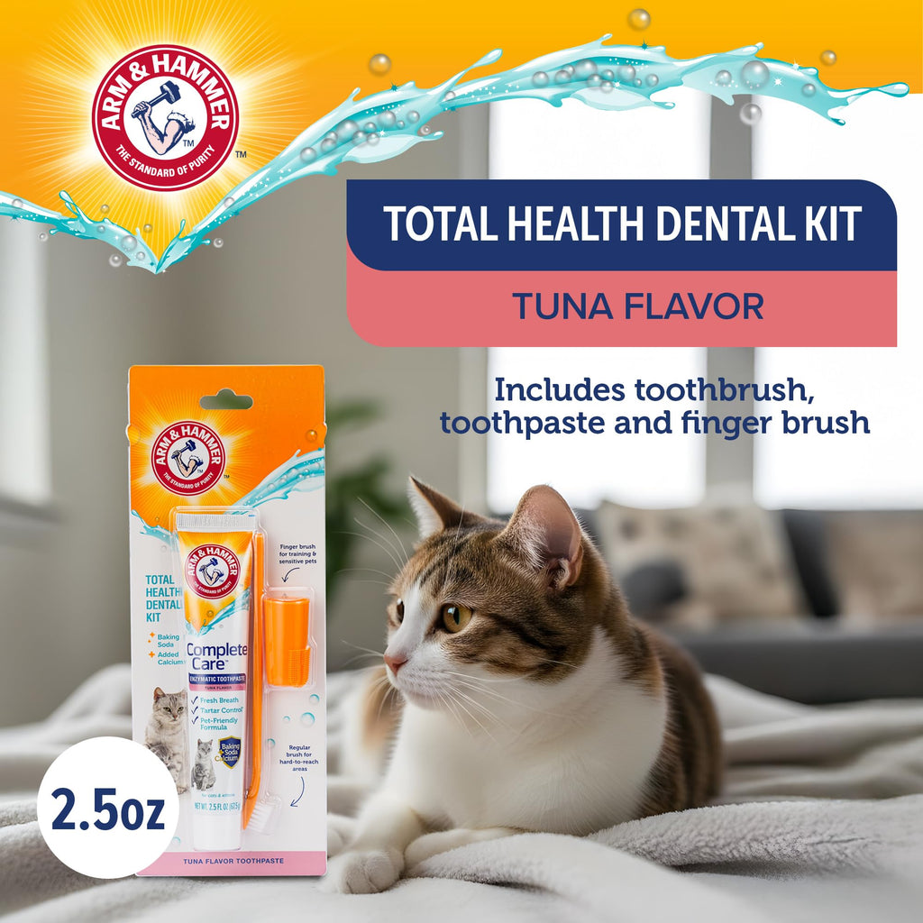 Tuna Flavor 2.5 Oz Cat Dental Kit Y88599