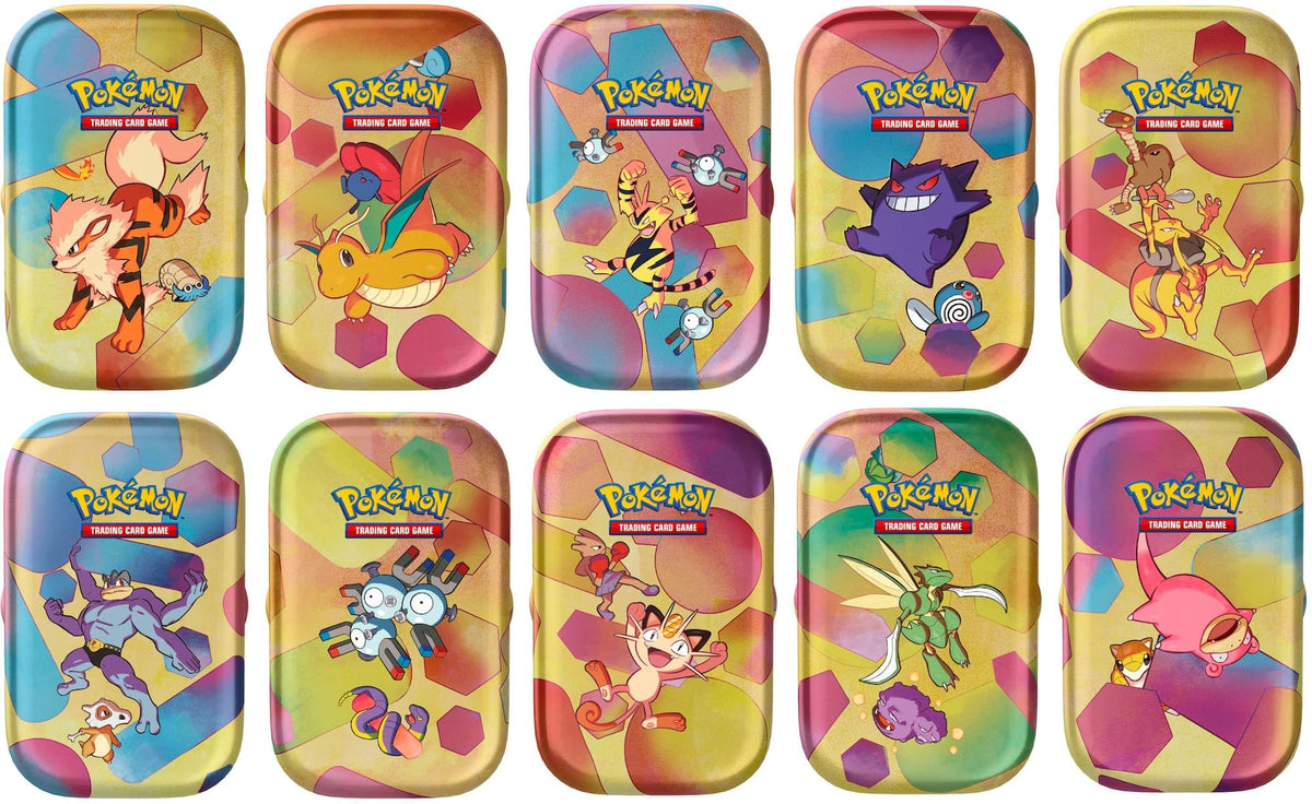 Pokemon 151 Mini Tins Set of 10 K9982
