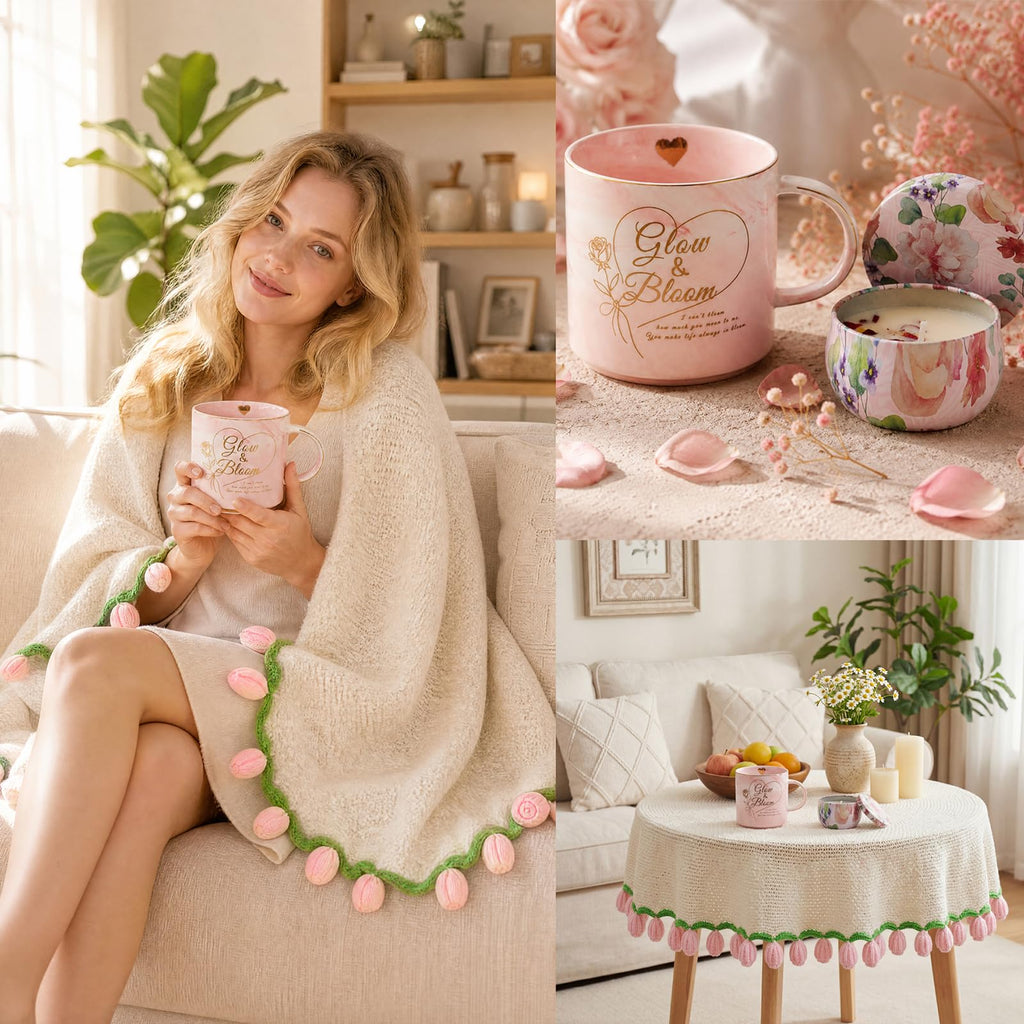 Pink Self Care Gift Basket N118
