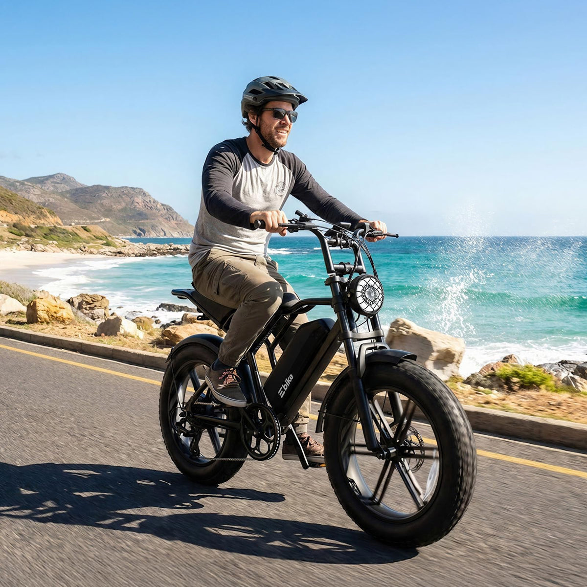 Electric Bike for Adults 48V 15Ah Fat Tire P3103