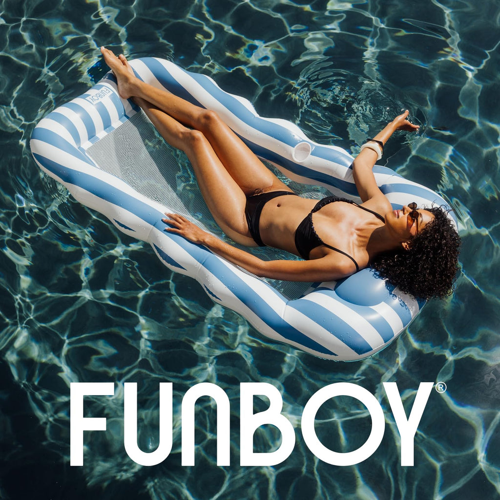 Striped Mesh Pool Lounger I4202