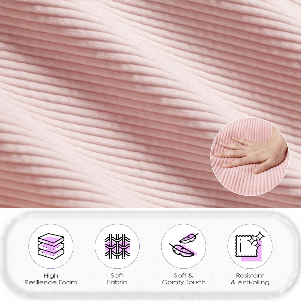 Pink Folding Sleeper Chair Bed H66929