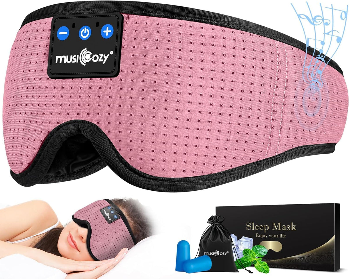 Bluetooth Sleep Headphones Eye Mask Headband E94209