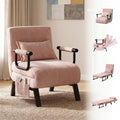 Pink Folding Sleeper Chair Bed H66929