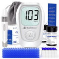 Glucose Monitor Kit, 100 Blood Glucose Strips, No Coding V10821