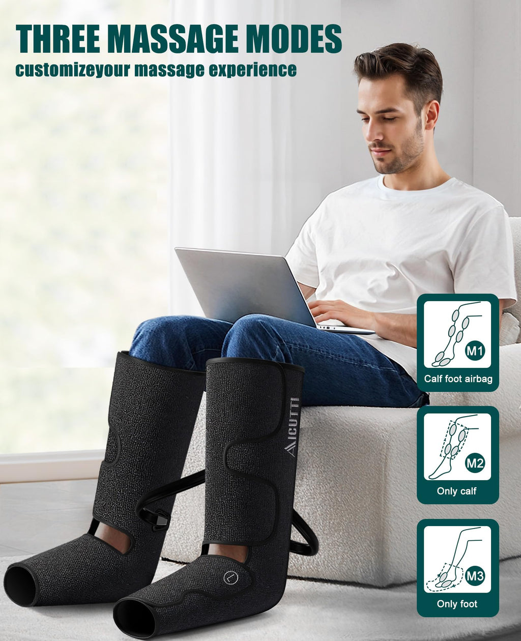 Full Leg Massager with Heat Y73256