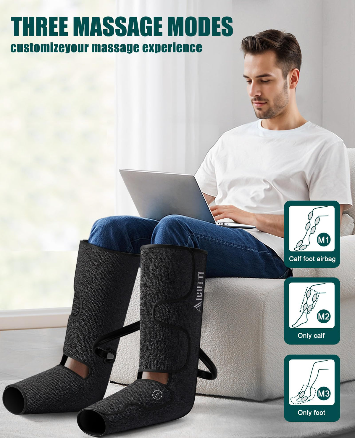 Full Leg Massager with Heat Y73256