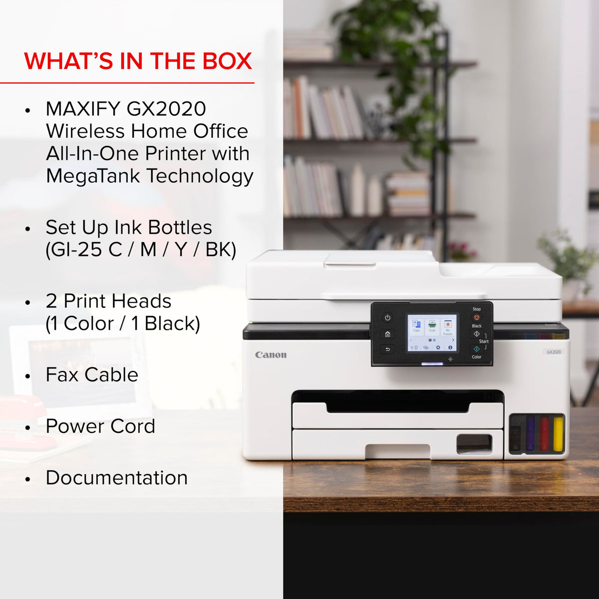Wireless Color All-in-One Printer with Duplex Printing Z364