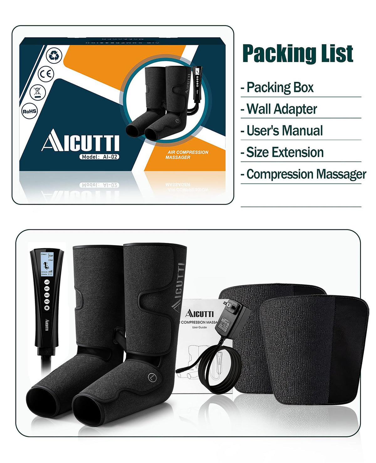 Full Leg Massager with Heat Y73256
