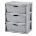 3 Drawer Plastic Storage Organizer O61777