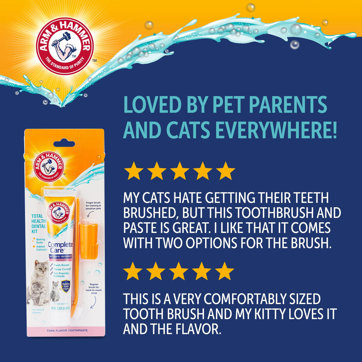 Tuna Flavor 2.5 Oz Cat Dental Kit Y88599