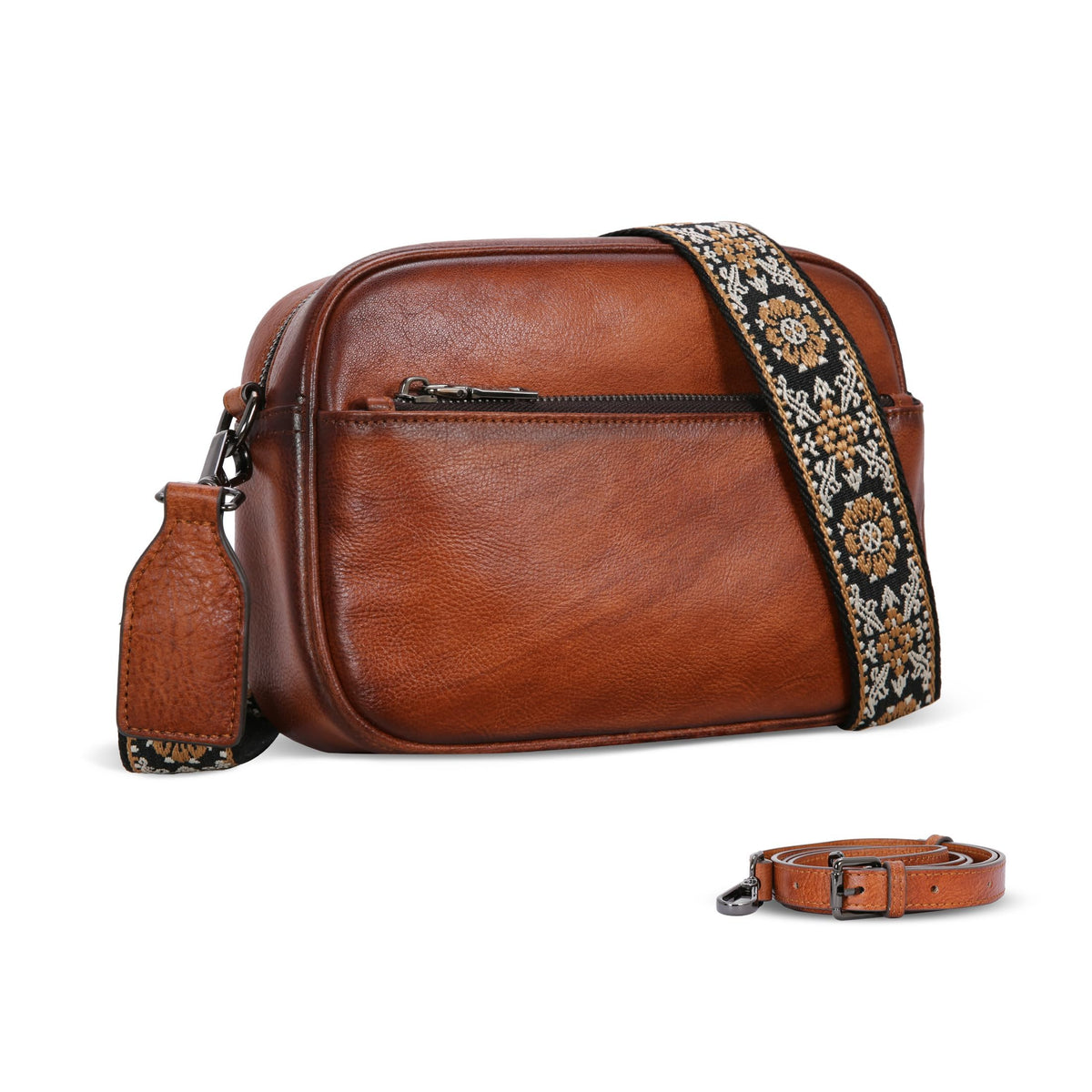 Genuine Leather Shoulder Handbags J902764