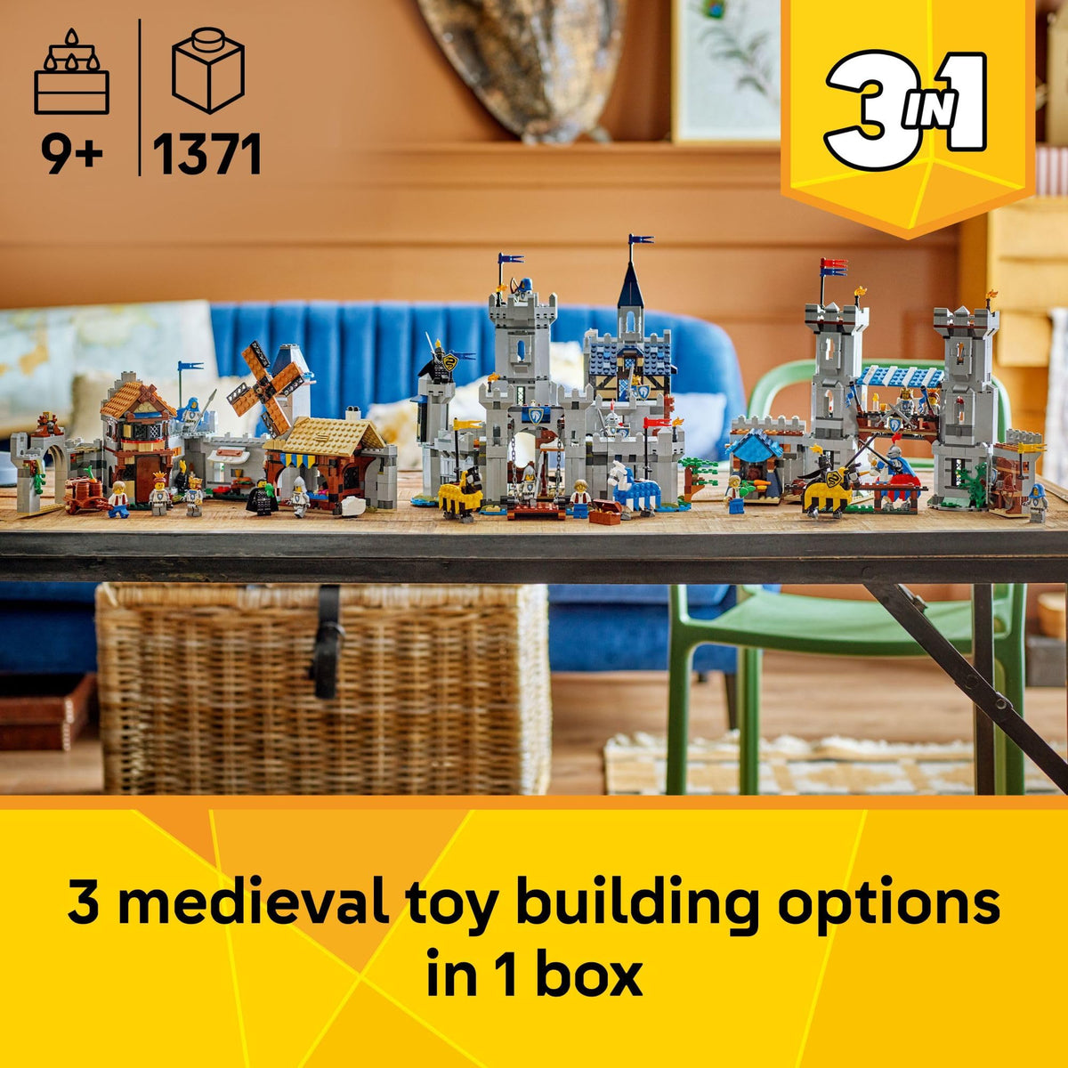 Medieval Horse Knight Castle Building Toy Z747849