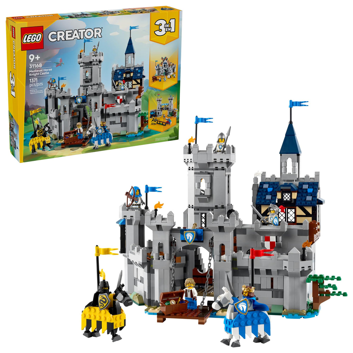 Medieval Horse Knight Castle Building Toy Z747849