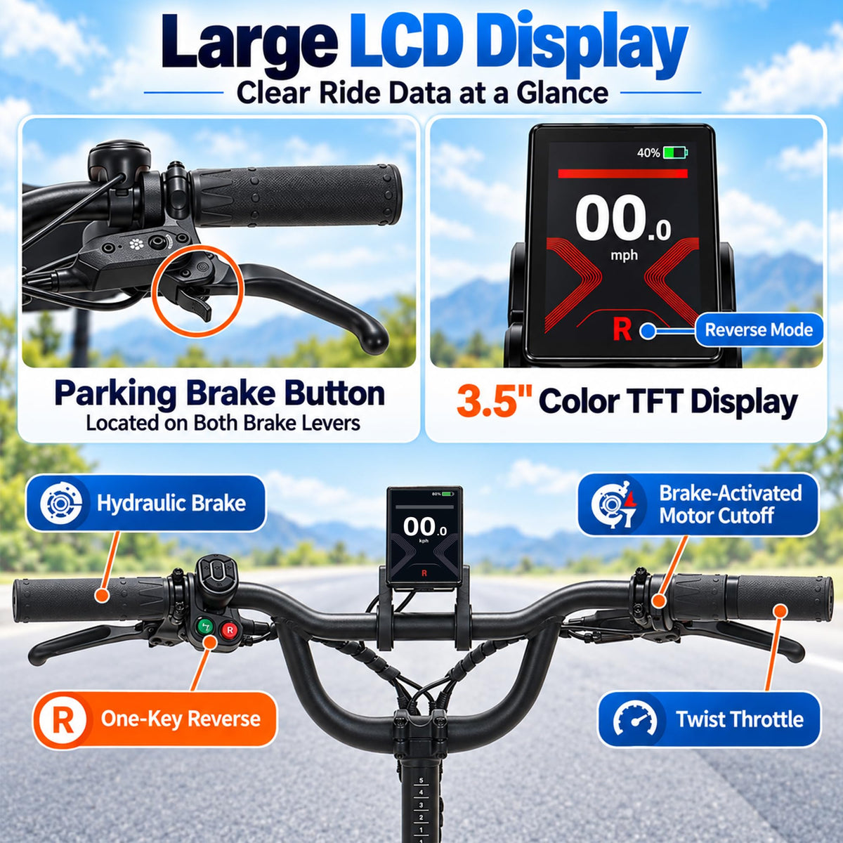 Fat Tire Folding Electric Tricycle U218154