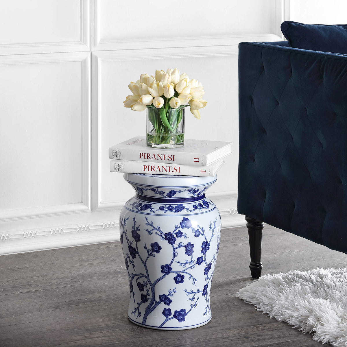 Ceramic Garden Stool Side Table Q984