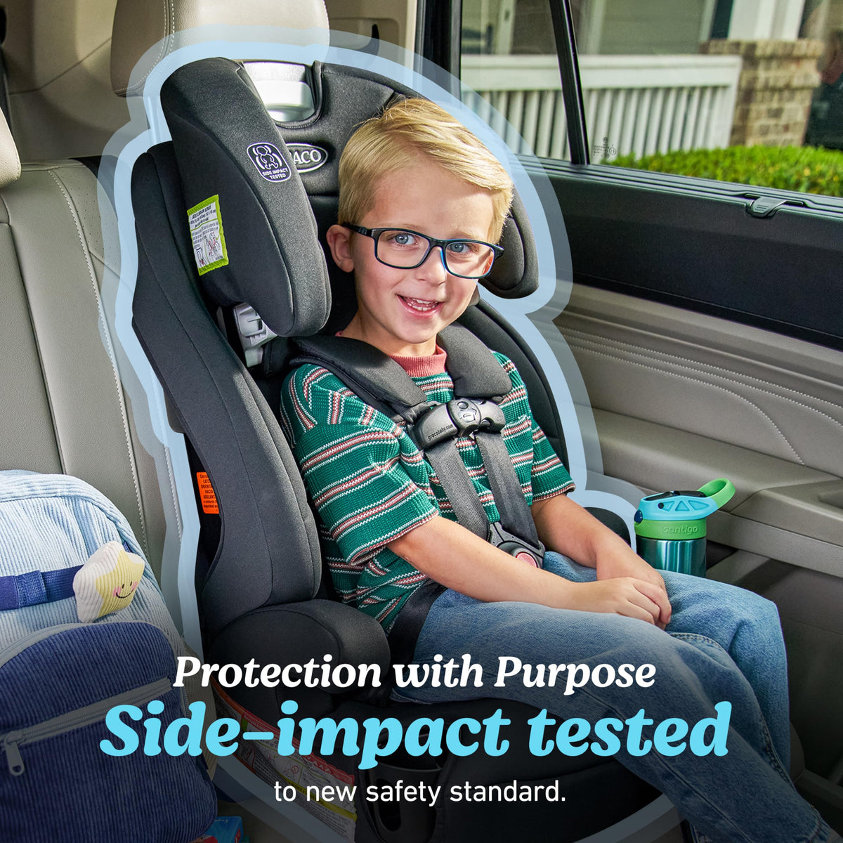 3-in-1 Harness Booster Car Seat C9163