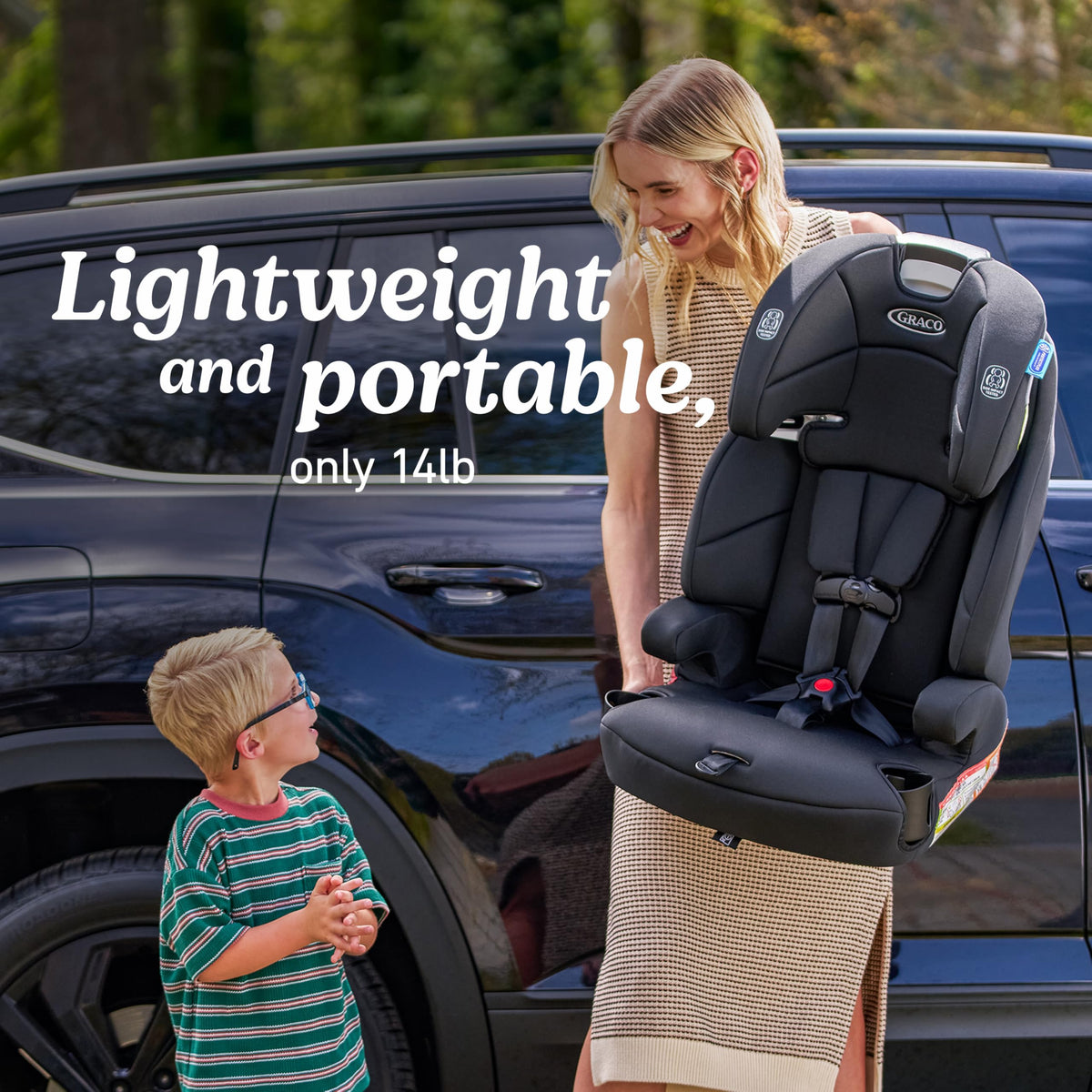 3-in-1 Harness Booster Car Seat C9163
